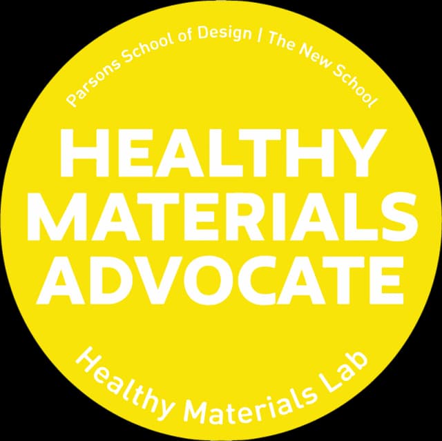 Healthy Materials Advocate - Parsons School of Design | The New School - Healthy Materials Lab Logo